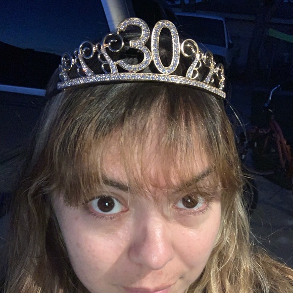“The big 30”gold plated crown - Picture 2 of 5